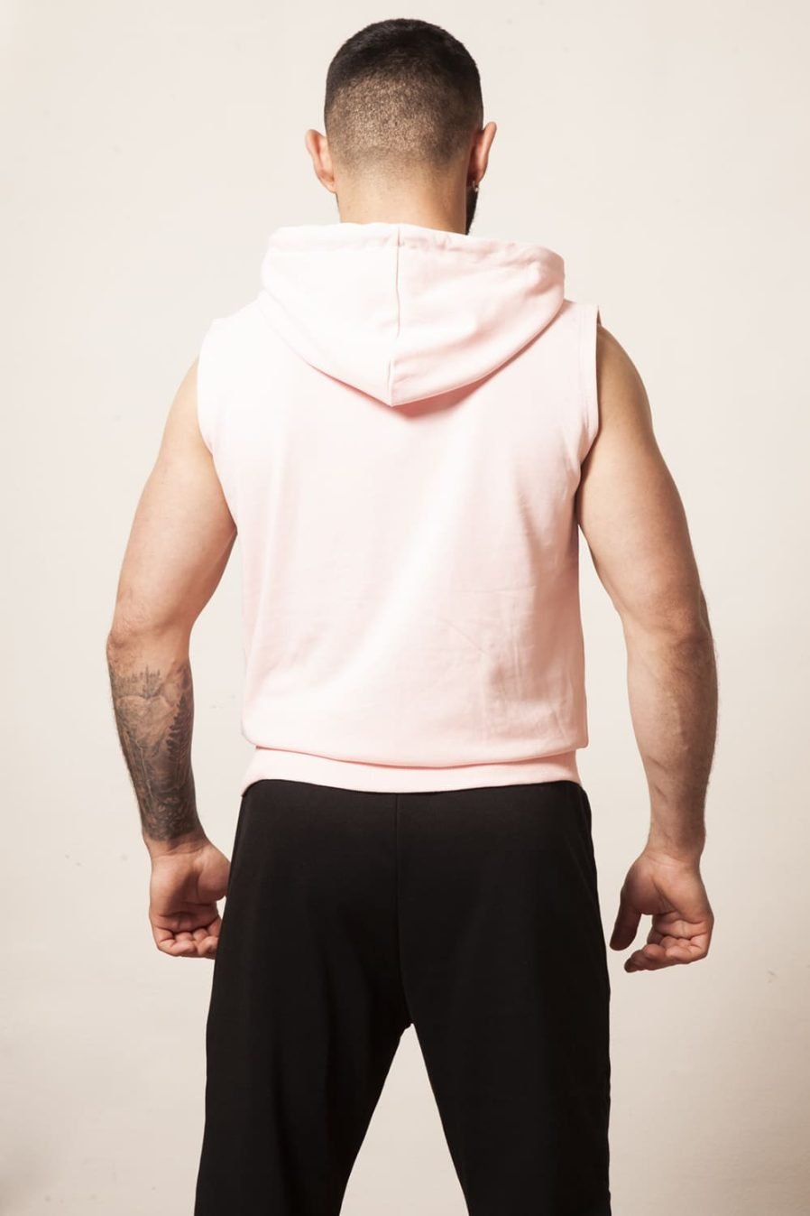 LOUIS RICAUTE SUDADERA ROSA SIN MANGAS