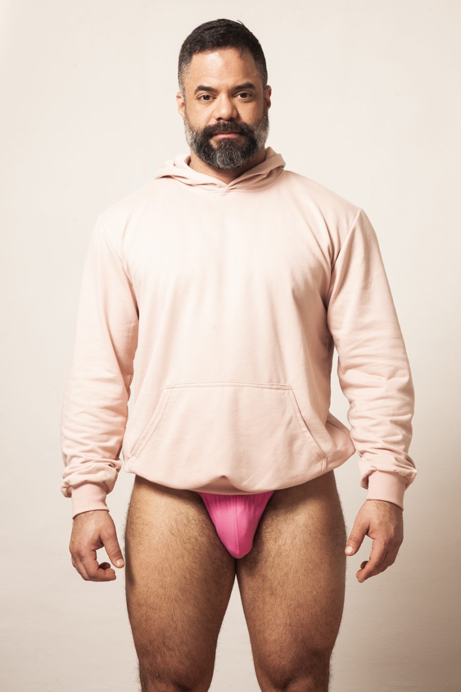 LOUIS RICAUTE SUDADERA ROSA