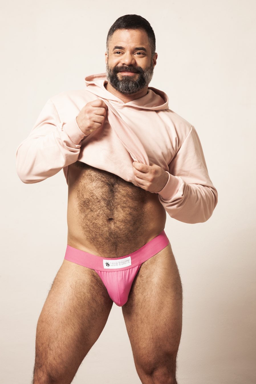 LOUIS RICAUTE SUDADERA ROSA