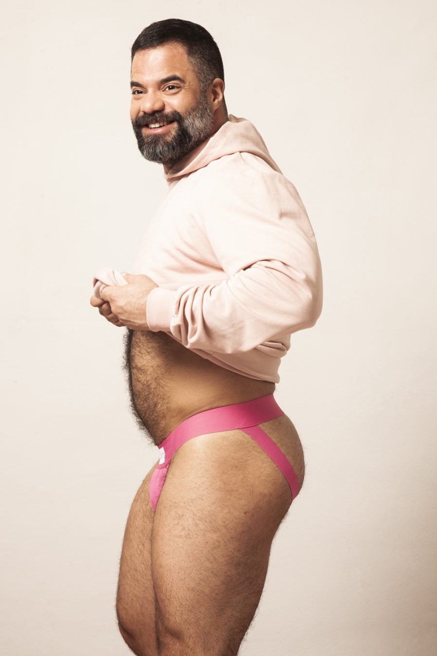 LOUIS RICAUTE SUDADERA ROSA