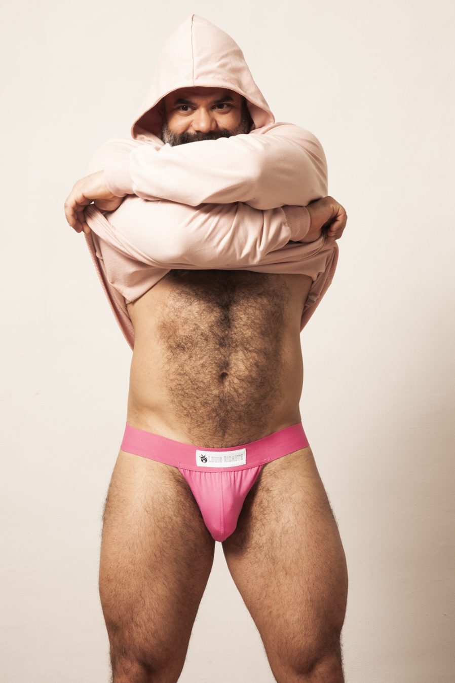 LOUIS RICAUTE SUDADERA ROSA
