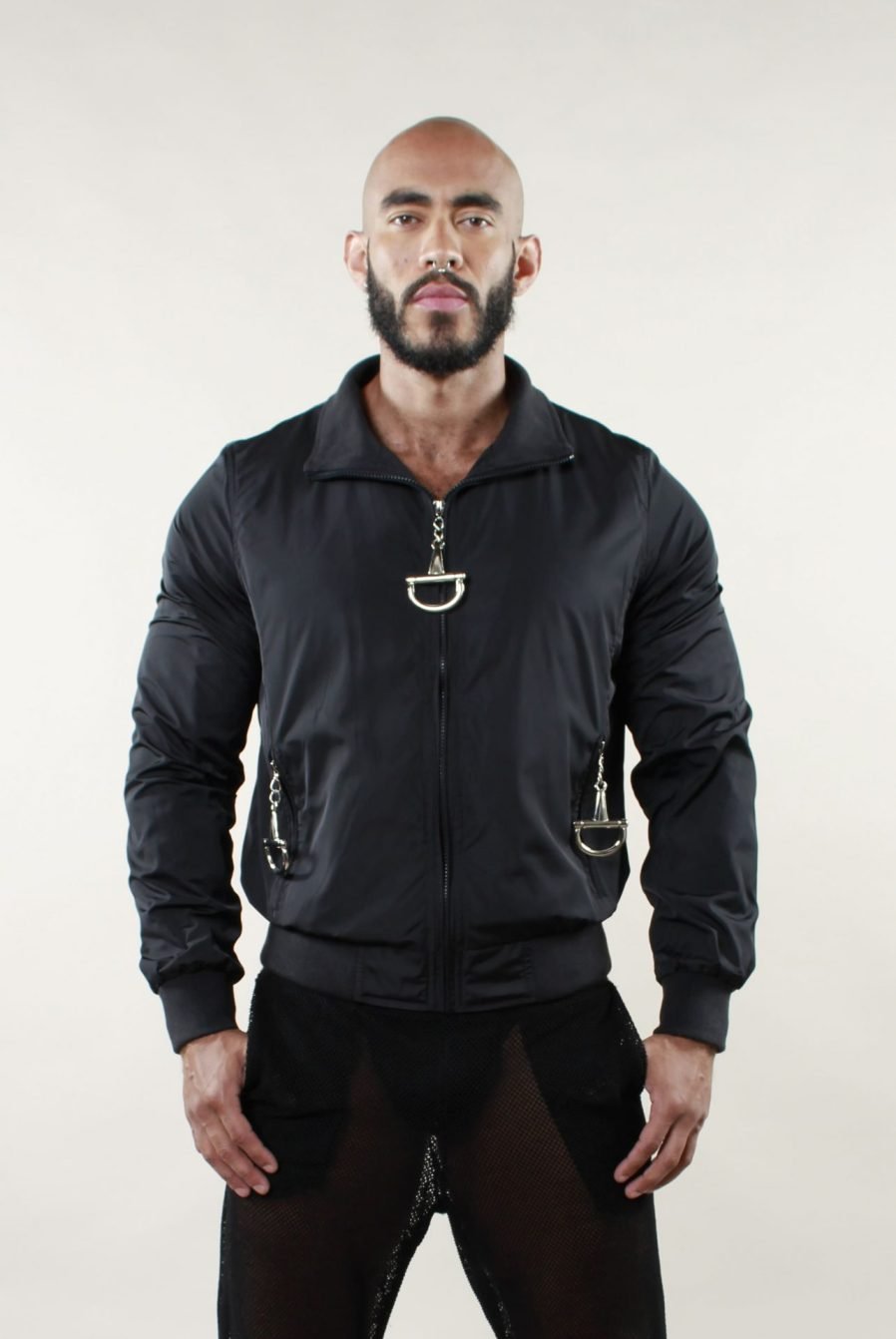 BOMBER CON LETRAS CRISTAL - Imagen 2