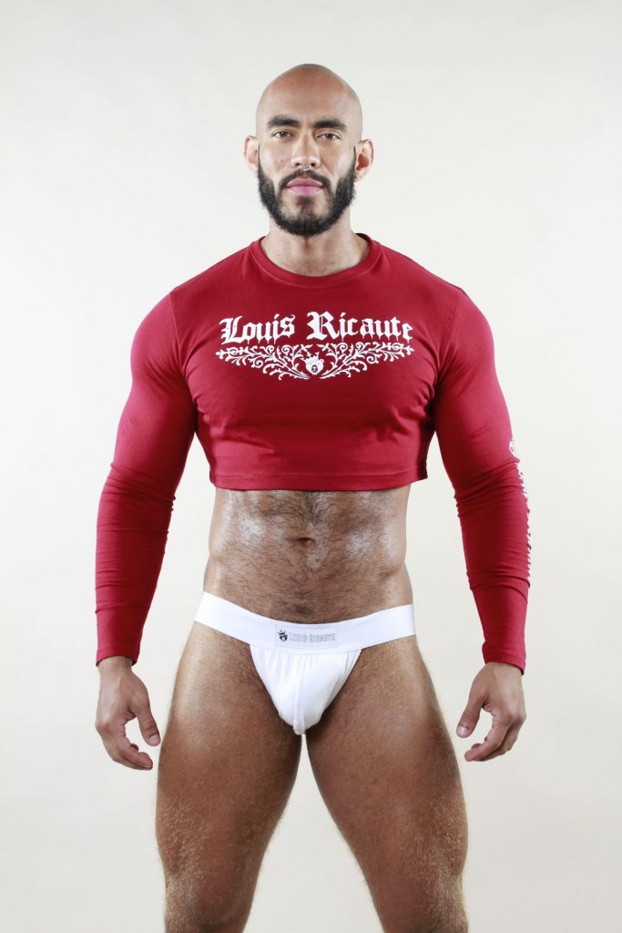 CROP TOP LOUIS RICAUTE MANGA LARGA