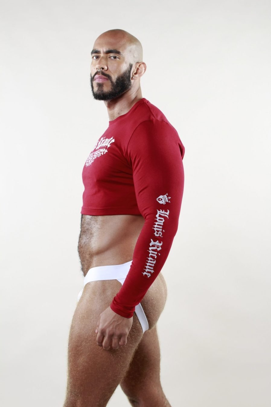 CROP TOP LOUIS RICAUTE MANGA LARGA - Imagen 2
