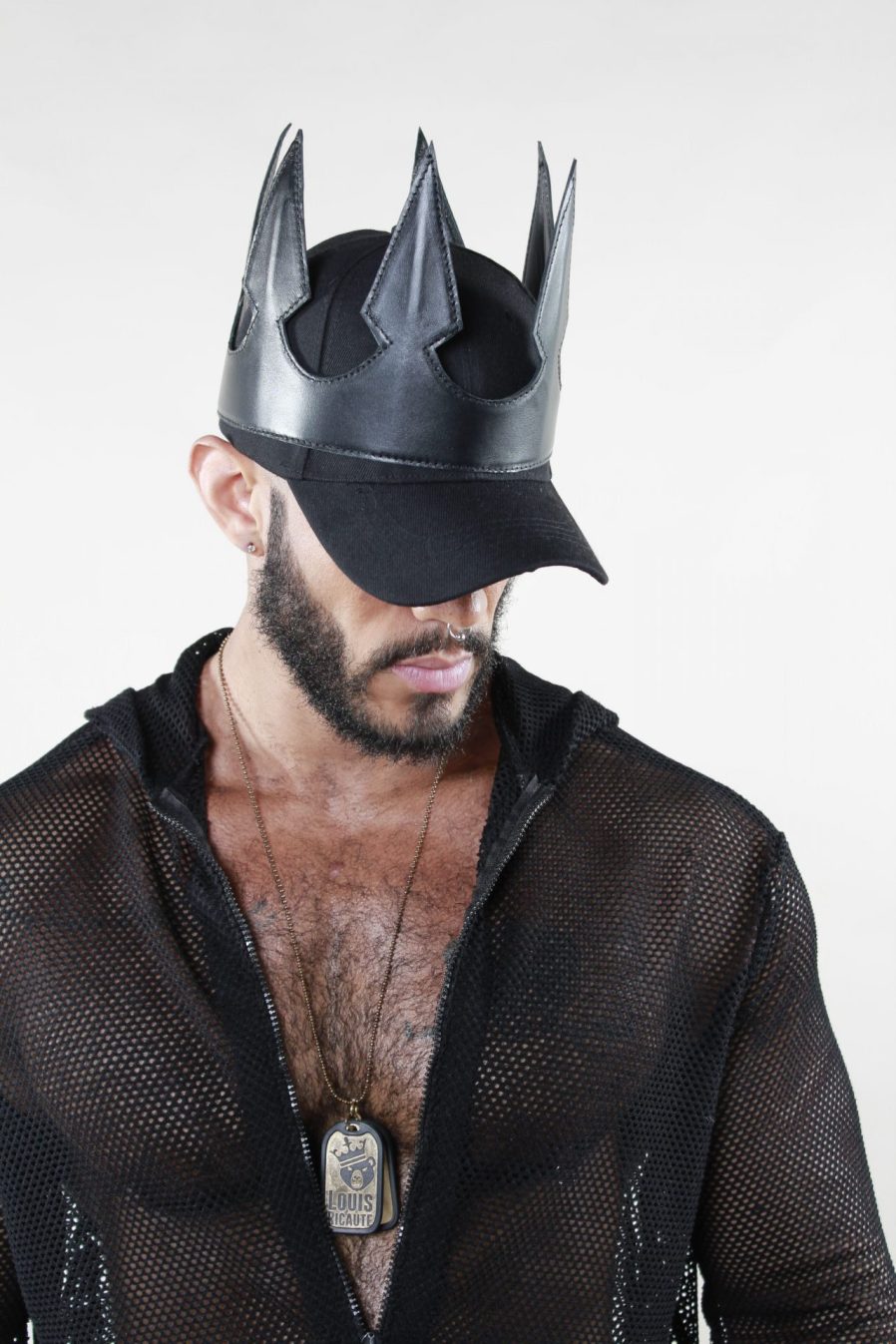 GORRA CORONA PIEL - Imagen 2
