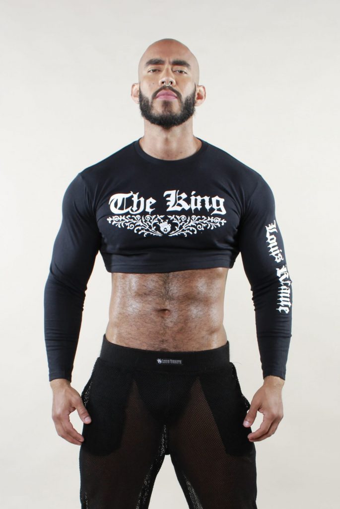 CROP TOP THE KING MANGA LARGA
