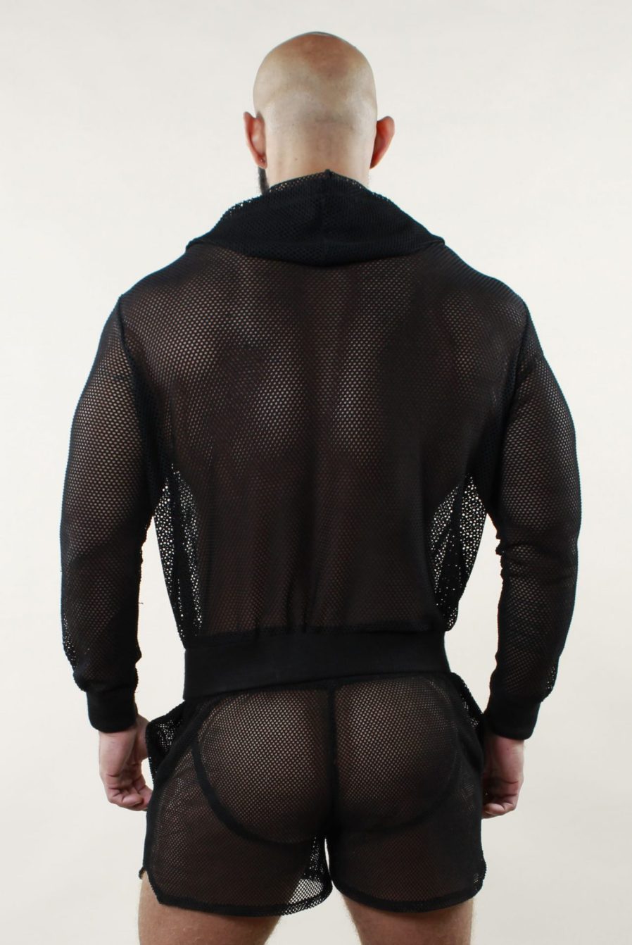 SUDADERA REJILLA NEGRA - Imagen 4
