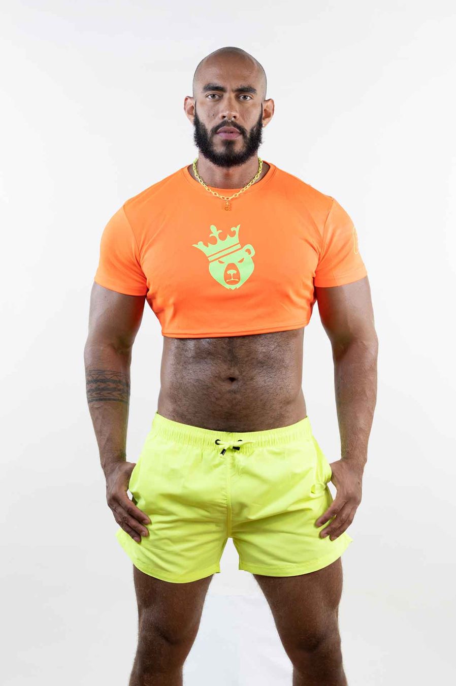 CROP TOP FLUOR