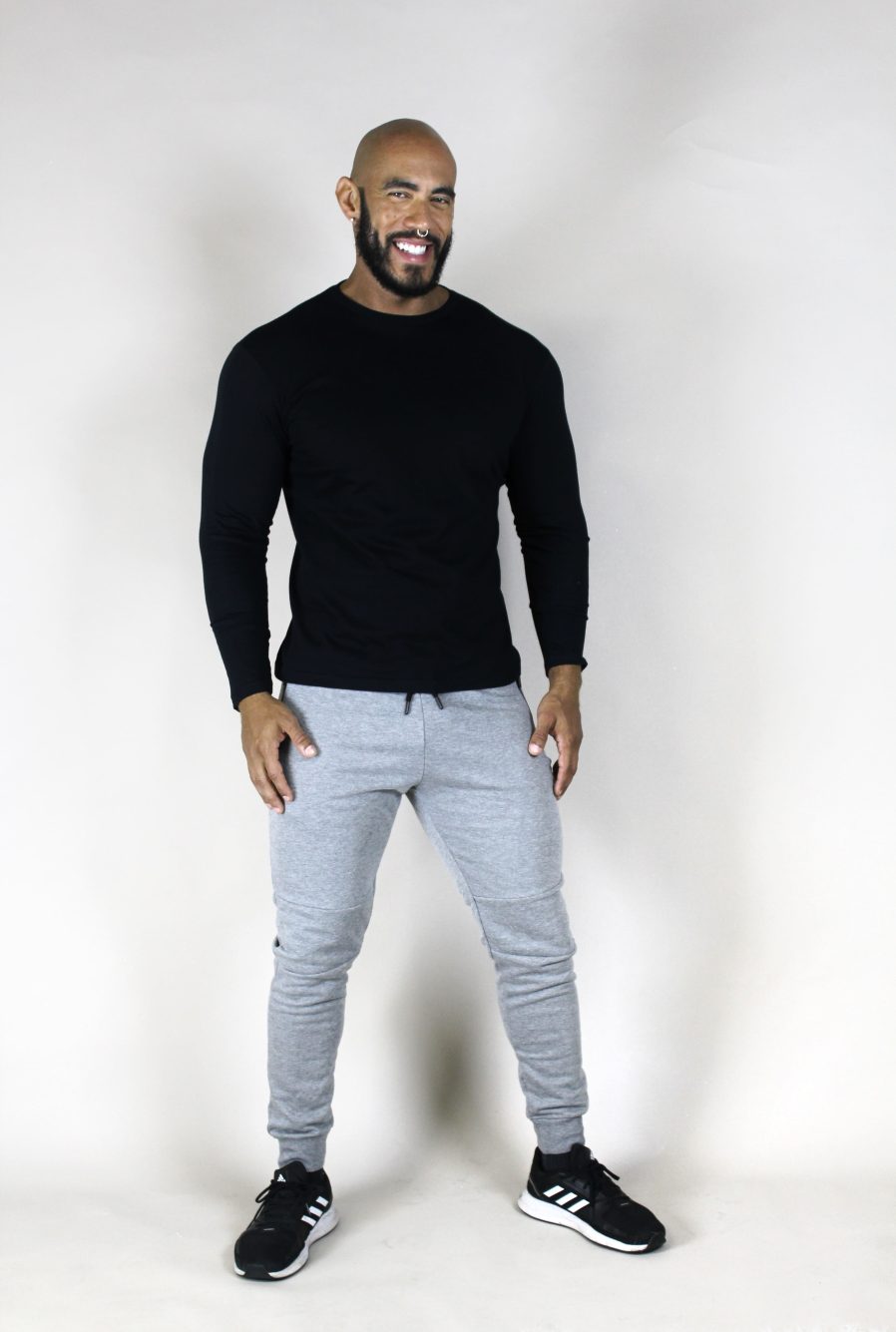 JERSEY NEGRO DE PUNTO