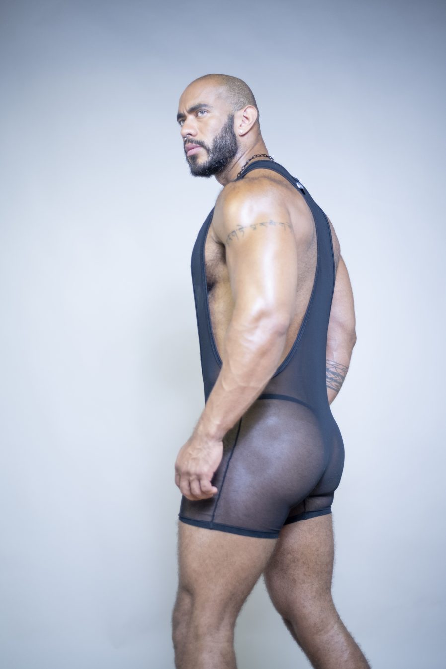 BAÑADOR LUCHADOR REJILLA - Imagen 3