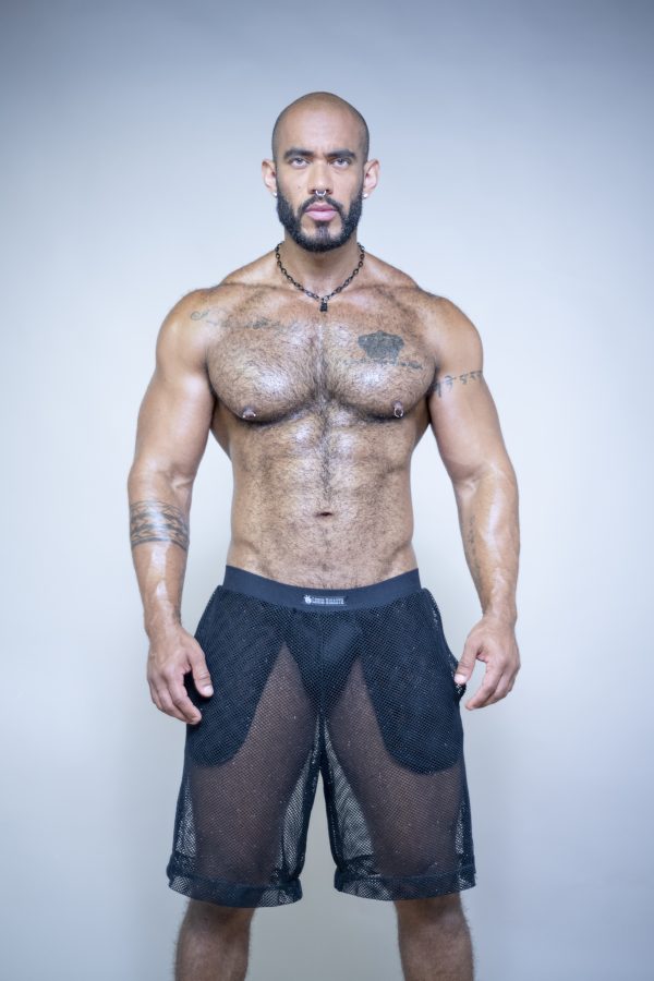 SHORTS REJILLA LARGO